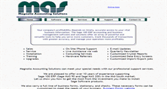 Desktop Screenshot of magnoliaaccounting.com
