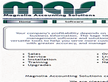 Tablet Screenshot of magnoliaaccounting.com